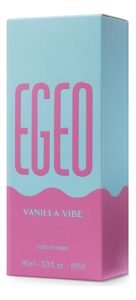 Egeo Vanilla Vibe Desodorante Colônia O Boticário 90ml