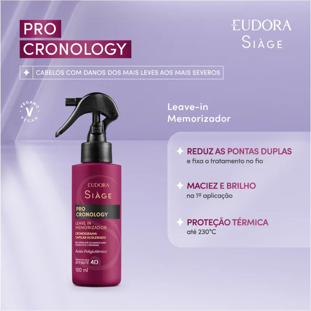 Leave In Siàge Pro Cronology Eudora 100ml