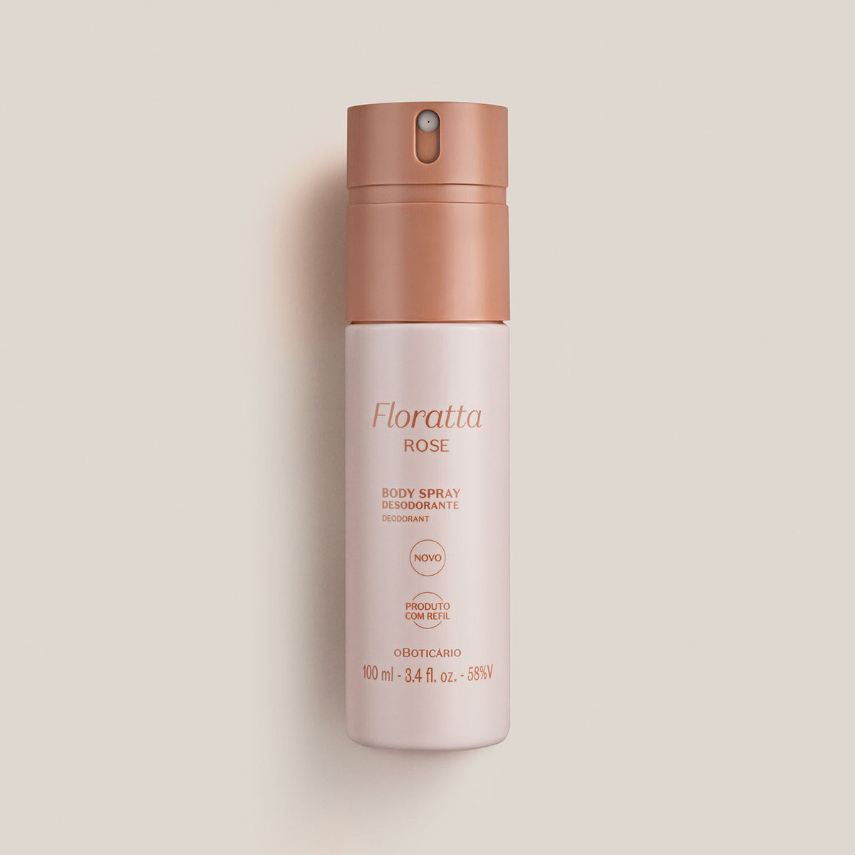 Body Spray Floratta Rose 100ml O Boticário