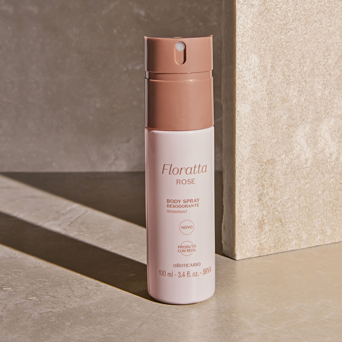 Body Spray Floratta Rose 100ml O Boticário