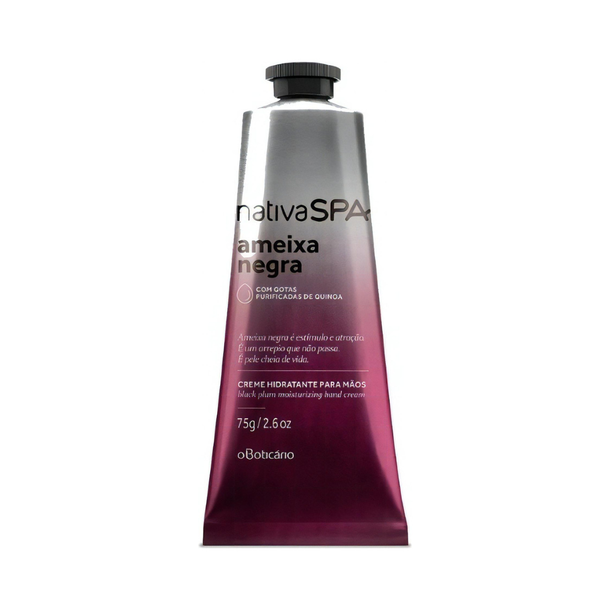 Creme Hidratante Para As Mãos Ameixa Negra O Boticário Nativa SPA 75g