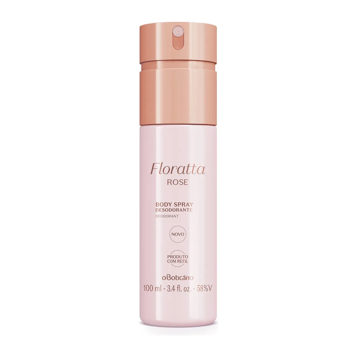 Body Spray Floratta Rose 100ml O Boticário