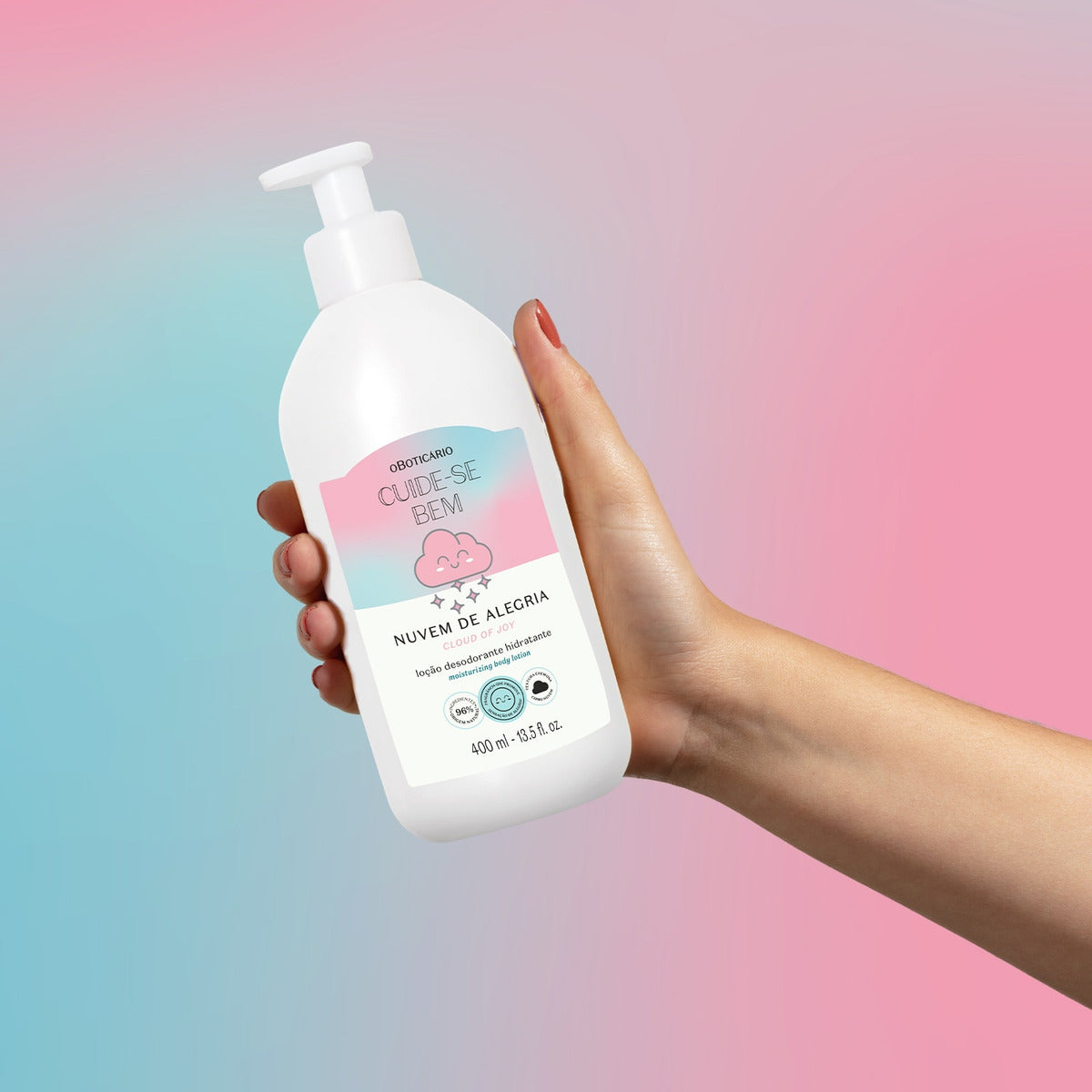 O Boticário Cuide-se Bem Nuvem De Alegria Hidratante 400ml