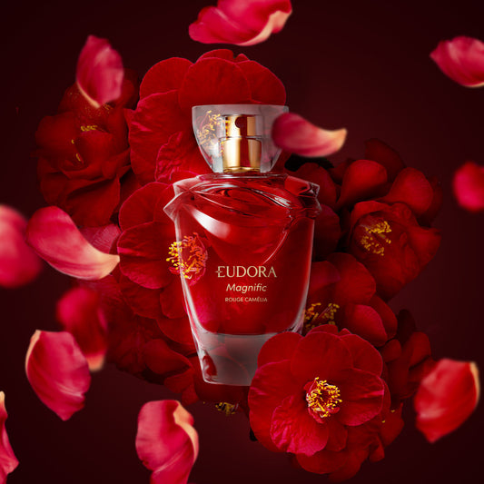 Colônia Magnific Rouge Camélia 75ml - Eudora
