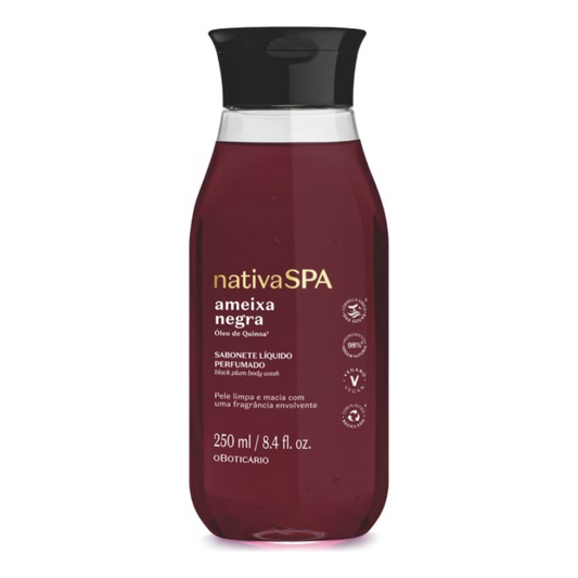 Sabonete Líquido Perfumado Nativa Spa Ameixa Negra 250ml