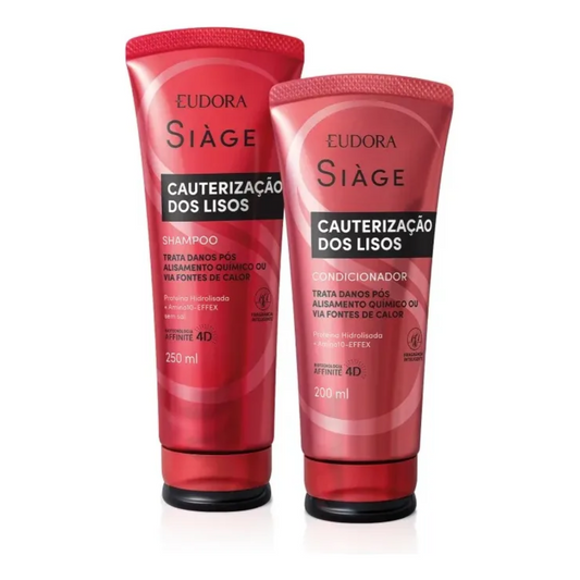 Ki Siàge Cauterização Dos Lisos Shampoo + Condicionador