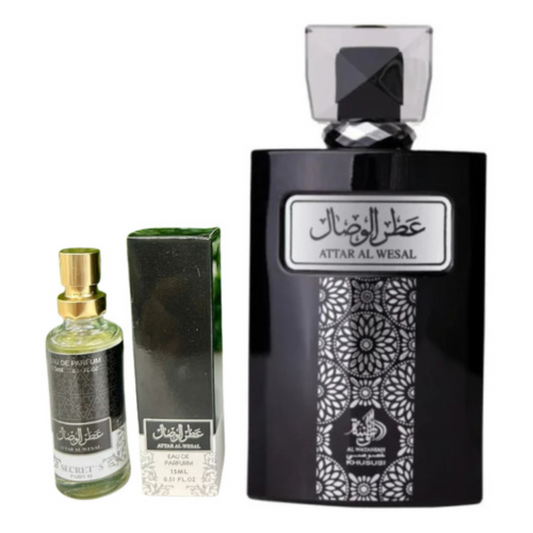 Miniatura Árabe Attar Al Wesal 15ml Eau De Parfum
