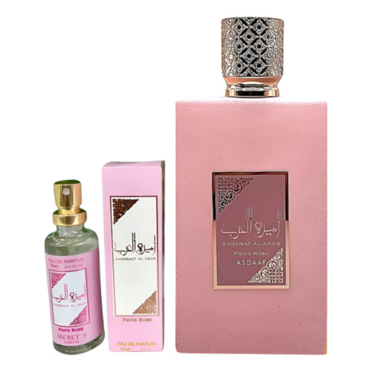 Miniatura Árabe Ameeralt Al Arab Rosa 15ml Eau De Parfum