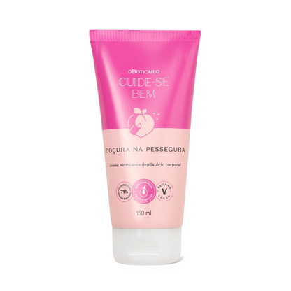 O Boticário Doçura Na Pessegura Creme Depilatório 150ml