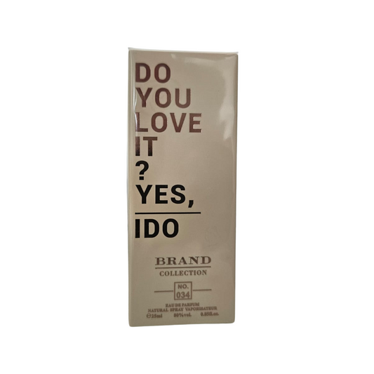 Kit Perfume e Hidratante Brand Collection NO.034