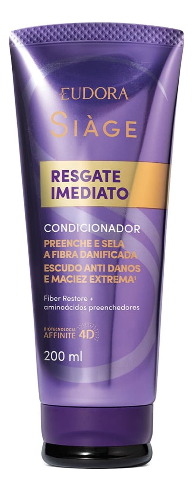 Kit Shampoo, Condicionador E Máscara Resgate Imediato Eudora