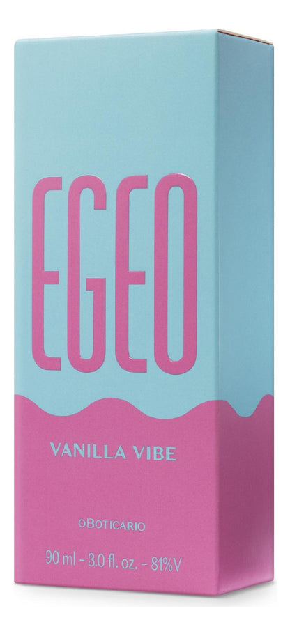 Egeo Vanilla Vibe Desodorante Colônia O Boticário 90ml