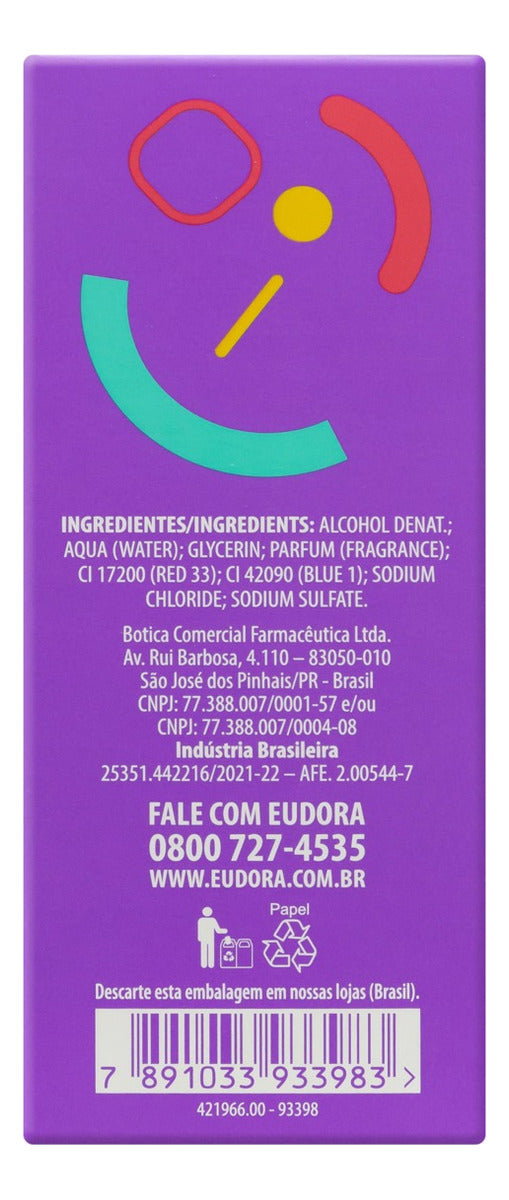 Colônia Infantil Era Uma Vez Eudora Kids Caixa 100ml