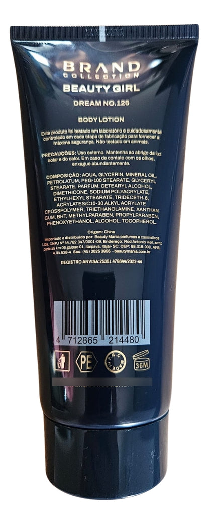 Creme Hidratante Brand Collection Beauty Girl 126 200ml