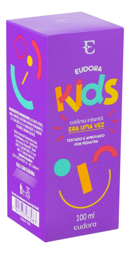 Colônia Infantil Era Uma Vez Eudora Kids Caixa 100ml