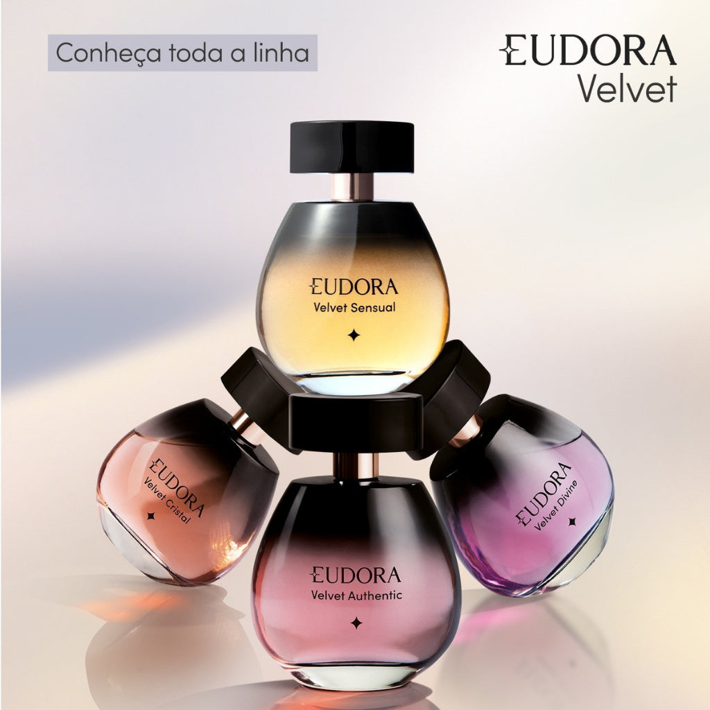 Eudora Velvet Sensual Deo Colônia Feminino 100ml