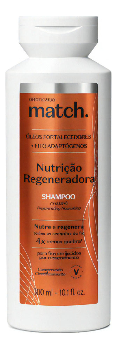 Combo Match Nutrição Regeneradora: Shampoo + Condicionador