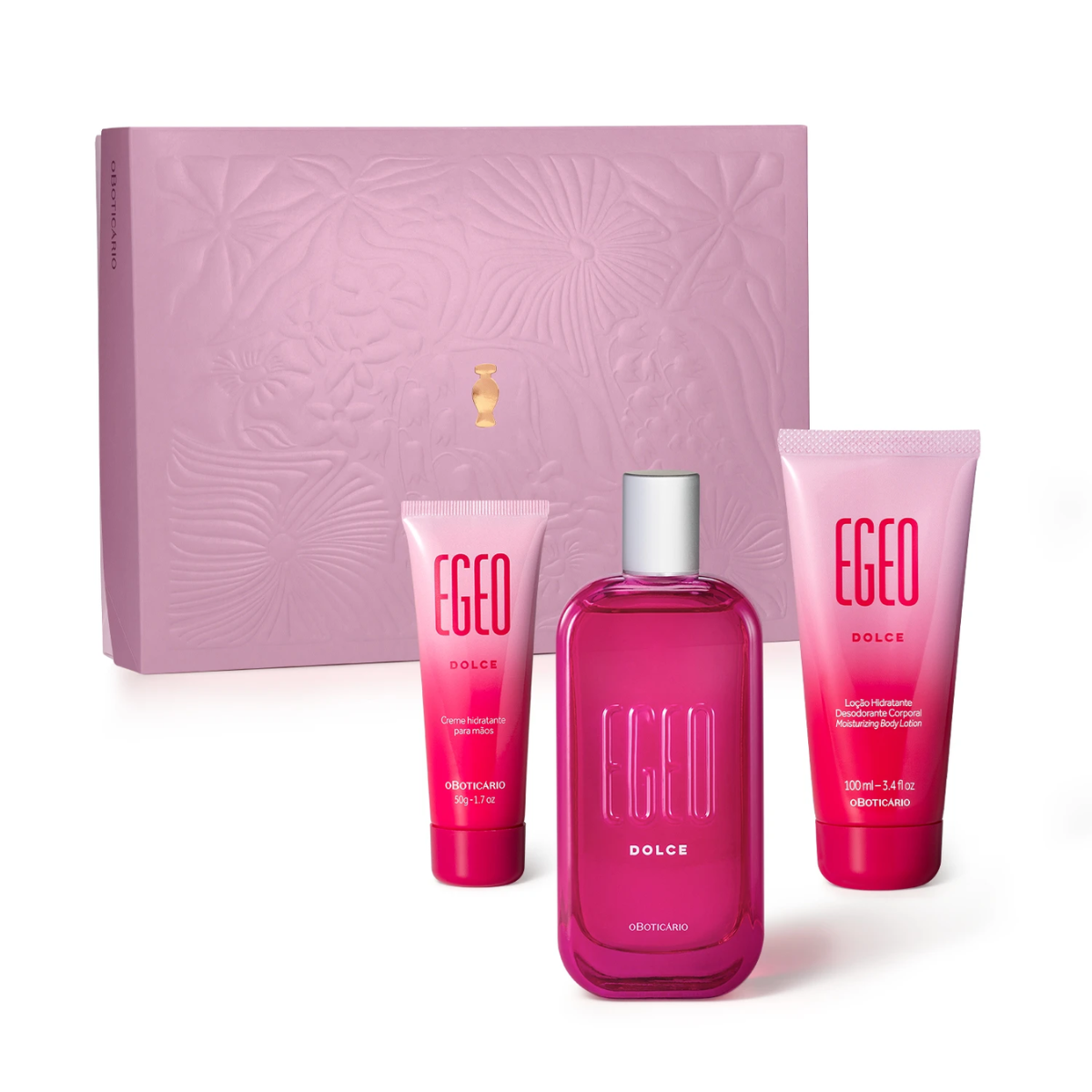 Kit Presente Egeo Dolce Desodorante O Boticário 3 Itens