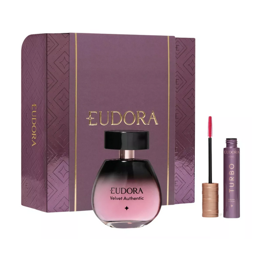 Presente Eudora Velvet Authentic E Mascara Soul Turbo