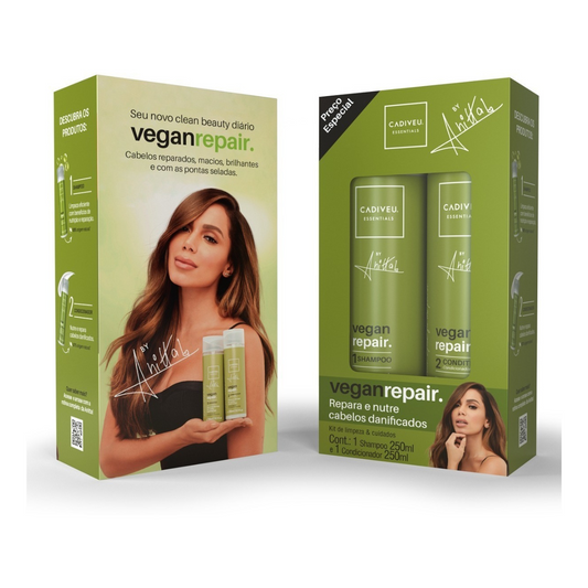 Cadiveu Vegan Repair By Anitta Shampoo E Condicionador