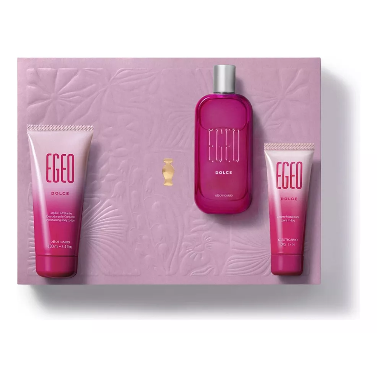 Kit Presente Egeo Dolce Desodorante O Boticário 3 Itens
