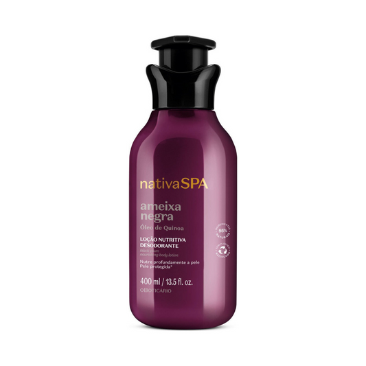 Loção Hidratante Desodorante Corporal Nativa Spa Ameixa Negra