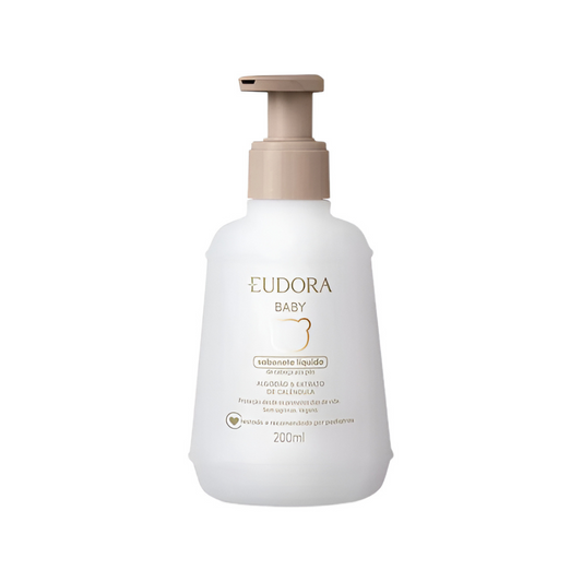 Eudora Baby Sabonete Líquido Cabeça Aos Pés 200 Ml - Eudora