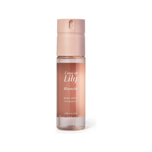 Body Spray L'eau De Lily Blanche O Boticário