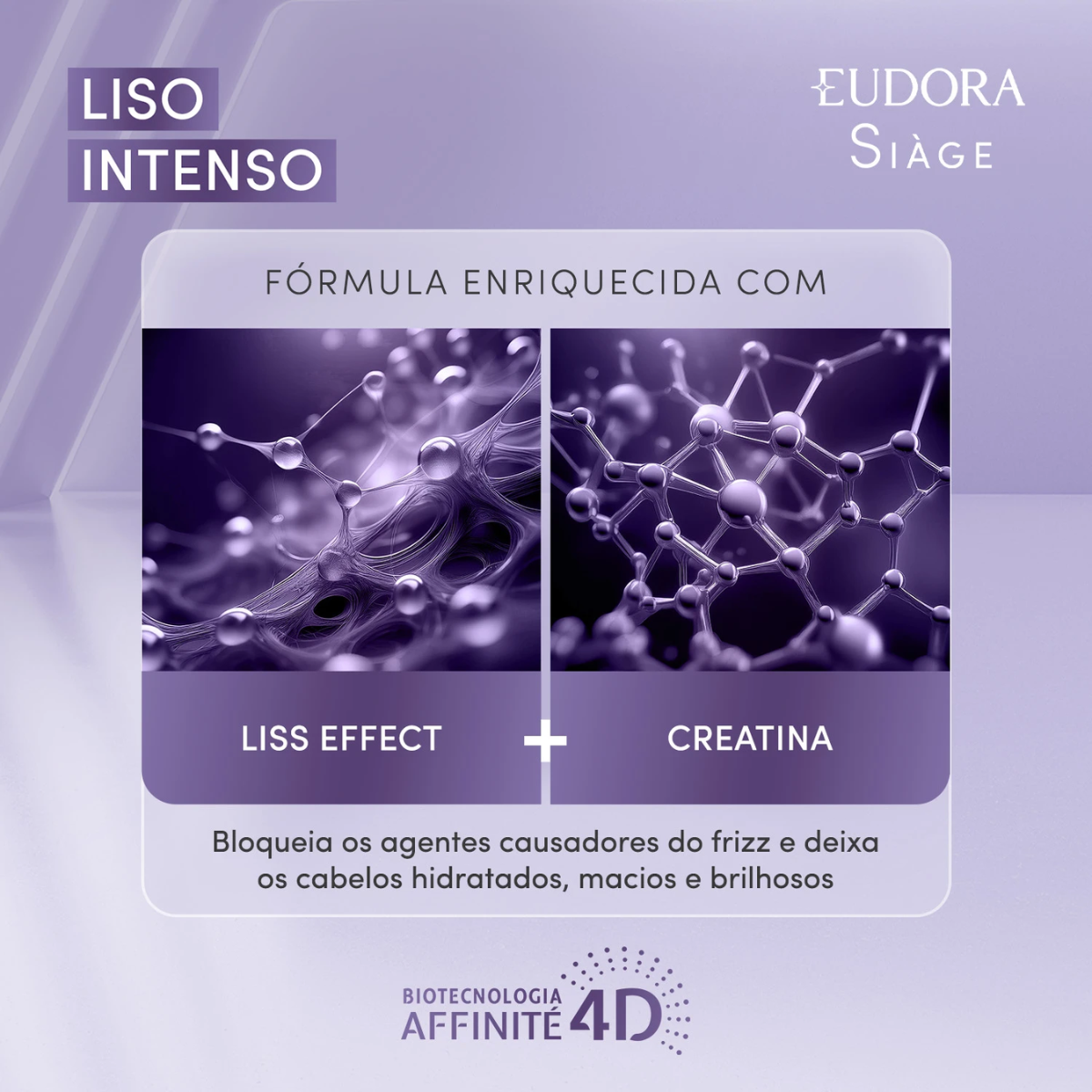 Siàge Selante Finalizador Liso Intenso Leave-in Eudora 100ml