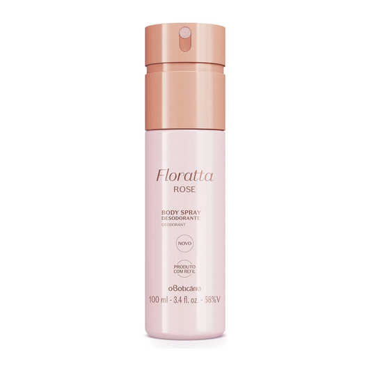Body Spray Floratta Rose 100ml O Boticário