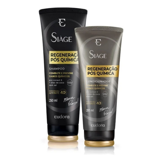 Kit Siàge Regeneração Pós Química Shampoo + Condicionador