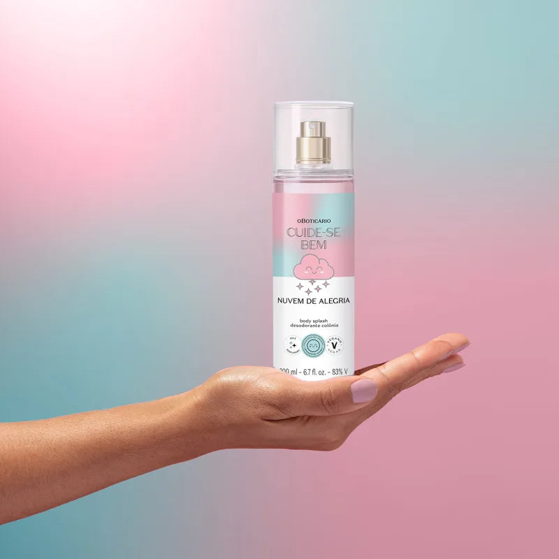 Body Splash Cuide-se Bem Nuvem De Alegria O Boticário 200ml
