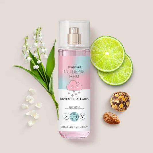 Body Splash Cuide-se Bem Nuvem De Alegria O Boticário 200ml