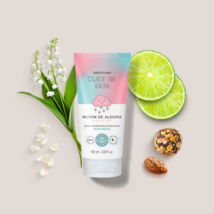 Loção Iluminadora Cuide-se Bem Nuvem De Alegria O Boticário 150ml