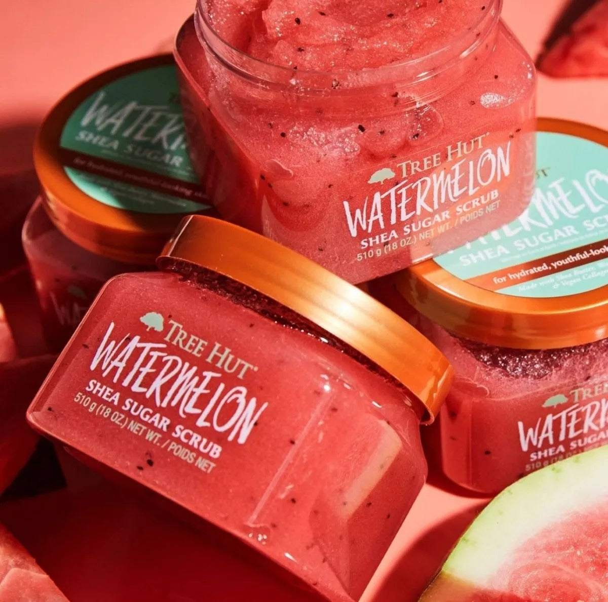 Tree Hut Watermelon Body Scrub/watermelon 510g