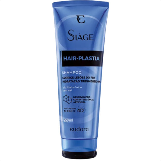 Kit Shampoo e Condicionador Eudora Siàge Hair Plastia