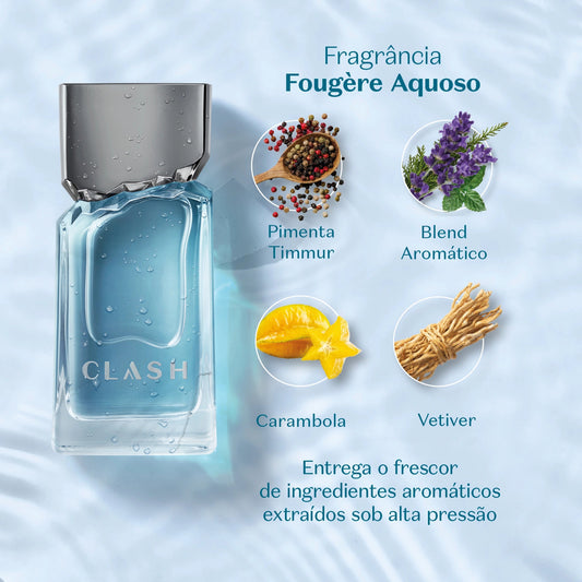 Clash Desodorante Colônia O Boticário 100ml