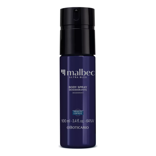Body Spray Desodorante Malbec Ultra Bleu 100ml O Boticário
