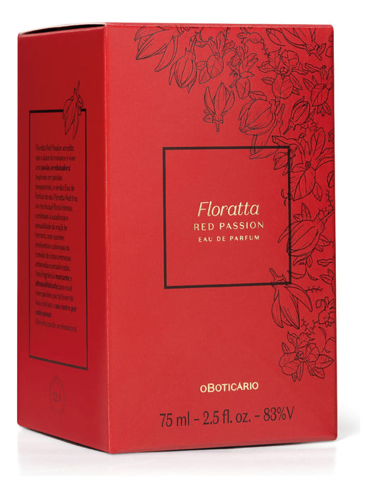 Floratta Red Passion Eau De Parfum O Boticário 75ml