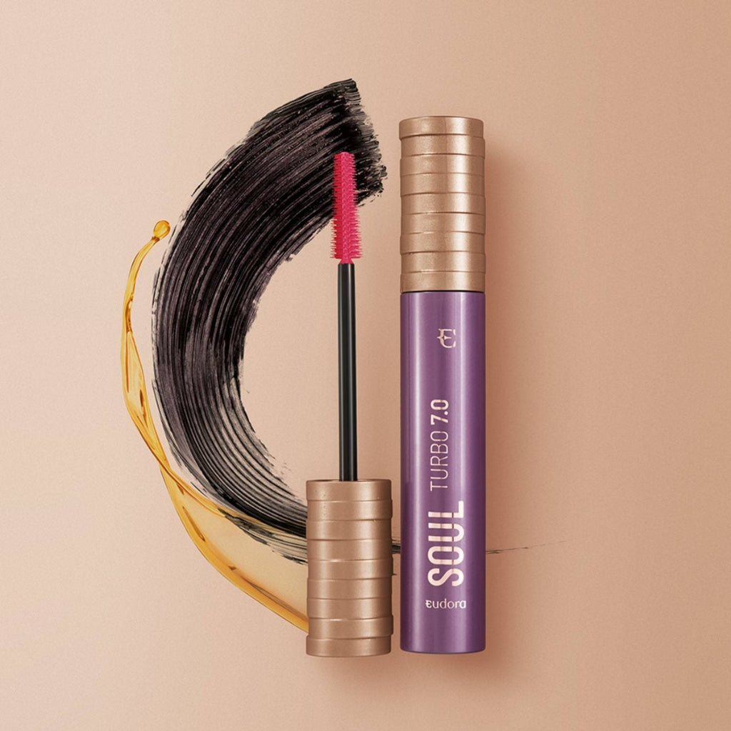 Eudora Soul Máscara Para Cílios Turbo 7.0 10g Cor Preto
