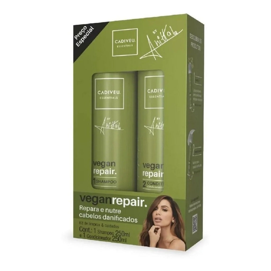 Cadiveu Vegan Repair By Anitta Shampoo E Condicionador