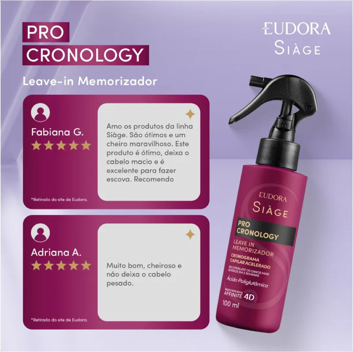 Leave In Siàge Pro Cronology Eudora 100ml