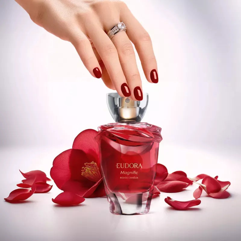 Colônia Magnific Rouge Camélia 75ml - Eudora
